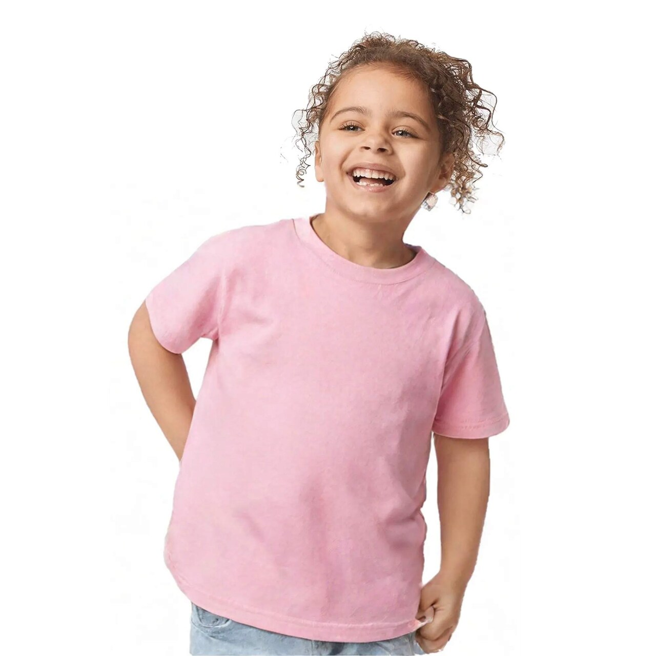 Gildan Heavy Cotton Toddler Crewneck Short Sleeve Tee – Soft Unisex Kids Basic Shirt for Everyday Comfort
